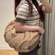Adidas (Adidas) Clover Tailentasche Herrenbeutel Frauenbeutel Sportbag Umhängetasche mit Wolken Croissant Bag Crossbody Casual Bag Ka9272 warmes Sand Farbe große Größe 33*48 cm, vorbehaltlich der physischen Gegenstände der Theke