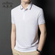 Brand Polon Polo Men's Summer Nouveau T-shirt à manches courtes à manches courtes à manches courtes à la mode décontractée A13566 Dark XL