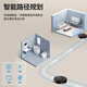 Navegación láser de Wanjianeng Robot inteligente Robot para el hogar Sweeping and Mopping Integrated Anti-Winding Automatic Dust Collection and Floor Cleaning Robot Totalmente automático Automático Corte de cabello para el cabello para el cabello Láser Láser SUD + Automatic Dust Collection + App [White]