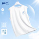 
Warrior vest men summer outdoor sports sleeveless T-shirt men ice silk quick-drying running basketball vest black XL