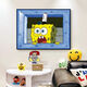 Shinniao [4858 Menschen sammeln] SpongeBob Electric Mess Box Dekoration Malerei Cartoon -Stromverteilungsbox Elektrischer Schalter moderne einfache Fairy Friendship Eine Release -Abdeckung 40*30 kann installiert werden 20 vertikale Höhe 30 Horizontale Länge