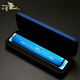 Swan polyphonic harmonica 24-hole beginners playing musical instruments for beginners in school season gift Jazz black