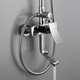 Jiumu (Jomoo) 2025 Neues Duschschuhenset Kupfer Regen Wasserhahn Badezimmer Booster Regenduschkopf Set A (9928-228)