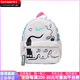 Nike (Nike) [Customized Bag] Blue Ballet Girls Fresh Stoff Rucksack Rucksack Frauenstil in weißem, off-weiß
