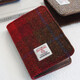 harris tweed Harris handmade passport clip travel multi-function portable air ticket certificate bag card bag Queen Mother Citizen