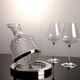 FANKAQI high-end crystal rotating red wine decanter, light luxury glass wine dispenser, wine pourer, high-end flask