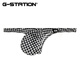 G-STATION Japanese small style sexy men's thong tight ultra-low waist printed underwear small size Chidori XL