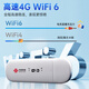 T-BDN China Unicom genuino portátil wifi6 tarjeta móvil sin tarjeta Wi-Fi6 Internet tesoro tarjeta de red inalámbrica red portátil coche 4g tráfico ilimitado 2025 nuevo modelo oficial China Unicom nuevo producto Paquete UFI modelo anual + almacén de fuente de alimentación - recarga por 30 días
