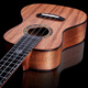 Ajima AJIMA Full Single Mahogany Ukulele Small Guitar Beginners Male Student Adult Female Uklili A3 23-inch Log Color A3 Full Single Matte