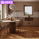 
Yuanjing 600x600 All-ceramic matte white embryo Versailles parquet wood grain brick living room floor tiles imitation solid wood ceramic tiles 6630 mold X-font style all-ceramic 3C Appendix G 600x600