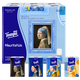 TEMPO Girl with Pearl Earrings co-branded art handkerchief paper 4 layers 7 sheets * 12 pack tissue portable facial tissue