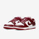 Nike (NIKE) [Trendy] Men's Shoes Dunk Low Retro Team Red Low Top Retro Lightweight and All-match Casual Board Shoes DD1391-601 40
