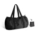 Pack Allpackall plegable Bolsa de viajes Bolsa de deportes para hombres Bolsa de almacenamiento de gran capacidad Bag de carro portátil Bolsa de equipaje Bolsa de viaje plegable - Negro