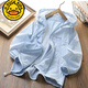 G.DUCKKIDS Boys' Sun Protection Clothes Summer Clothes 2025 New Lightweight Breathable Jackets Children's Sun Protection Clothing Medium and Large Children's Tops Air-Conditioning Clothes Blue Sun Protection Clothes Children's Day Gift 150