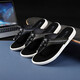 Flip flops men's cross-border e-commerce men's slippers wholesale summer new large-size trendy men's sandals 1694-1 [Shallow Khaki] 38 -39 sizes