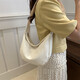 Sacs de mode pour femmes Sacs de bodal de bodal polyvalent japonais simples pour les étudiants sacs de boulettes de grande capacité pour la mode 805 blanc
