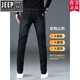 Jeep (JEEP) American Genuine Jeans Men's Summer 2025 New Washed Slim Straight Men's Pants Summer Thin Fashion Brand Official Flagship 1049 Gray 28