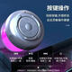 Wireless outdoor Bluetooth speaker, mini subwoofer, home computer desktop atmosphere, car portable high-quality speaker, small body, large volume, ambient light, colorful audio