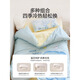 Langsha (langsha) Class A pure cotton quilt cover single piece kindergarten quilt cover 120x150 single quilt cover three-piece set student dormitory six-piece set Happy Little Elephant Class A standard cotton quilt cover kindergarten single quilt cover 120*150cm