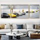 Yonghuan Fulu Light Luxury Sala Decorating Pintura de sofá moderno Pared de pared colgante Mural atmosférico Painting pintura de pared HJ-3895-Back con un respaldo adecuado para sofás por debajo de dos metros en ambos lados de 30*50+