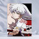 Shantou Lincun Sesshomaru Peste de peinture à l'huile numérique Personnages de dessins animés pour soulager l'ennui, la coloration remplie à la main, la compréhension psychologique, la peinture à l'huile peinte à la main Q693 Inuyasha et Ali 30 * 40cm en bois massif intérieur