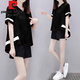 Pierre Cardin Traje de verano grande de tamaño grande 2025 Nuevo cubierta de carne casual reductora de la edad Conjunto de dos piezas de dos piezas Temperamento de moda de la moda Mujeres Mujeres de moda 008 White [conjunto de dos piezas] Hojas rojas 9922 m (recomendado 80-100 Jin [Jin equivale a 0.5 kg]) colección y compartir y compartir