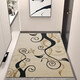 
Entry door floor mats, entrance door mats, entrance anti-slip living room door mats, light luxury entrance foot mats, door cut carpet Mickey 4882 J 1 piece 133X190CM