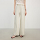 Fan Silanen Tiansi Jeans for women with high waist retro summer vacation 2025 new straight-leg pants 2626 wash grey L