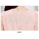 
XAE luxury high-end brand short-sleeved dress for women 2025 summer new French V-neck temperament waist-hugging slimming skirt Pink L