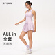SPLAN-S ++ Outdoor Polo Sports Chaleco con almohadilla de cofre tenis uniforme de yoga sujetador deportivo lencería bádminton green s
