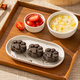 Xibei Youmian Village Black Sesame Rice Cake 200g, 8 pieces, instant breakfast pastries, fresh semi-finished products, pastries