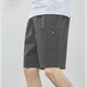 Tommy Jeanstoy Jeans Tommy Amerikaner Sommer Pure Cotton Fünf-Punkte-Shorts Casual Vielseitige, vielseitige Strandhosen Herrenhosen 9215 Bohnengrün High-End Casual Anti-Falten Business 2xl