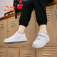 
Anta children's shoes, white shoes, children's sneakers, men and women's same style autumn new white low-top shoes, student casual shoes [Shop manager's recommendation] White/Mist gray 8088-4 (same style for men and women) 34 feet length about 21.5cm