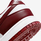 Nike (NIKE) [Trendy] Men's Shoes Dunk Low Retro Team Red Low Top Retro Lightweight and All-match Casual Board Shoes DD1391-601 40