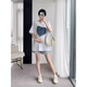 
Baintan straight hair pregnancy summer suit women's two-piece set top shorts maternity suit summer large size pregnancy shorts 13556-milk tea color L