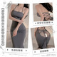 Feimu sexy Pyjamas sexy Unterwäsche Uniform Ice Seiden Hosspannung Hüftrockstrümpfe Sexy Versuchung Leidenschaft sexy Frau 6624 Grau gleich Größe