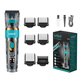 VGR695 Transparent Oil Head Electric Push Clipper Professionelles Ganzkörper wasserdichtes Haar Clipper High-Power Electric Push Clipper Spezial