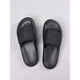 Gy Slippers Men's Summer 2025 Nouvelles chaussures de plage à semelle douce à la mode et polyvalente pour les hommes portant des tongs étanches et anti-odeur sur le Black 6189 extérieur (modèle amélioré) 44