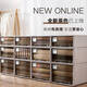 Yonghuan Garderobe Aufbewahrungsboxschublade Kleidung Aufbewahrungsbox Haushalt Kleidung Aufbewahrungsbox Kunststoff Transparent Unterwäsche Aufbewahrungsbox C3523 Tiefe 45*Breite 35*High 23cm Ein-Pack-Tee-Farb-Exportqualität/No Installation