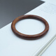 Fat Donglai's same style huanghuali bracelet natural Hainan 7*8mm wooden skewer original antique wood carving new Chinese style 56 circle mouth