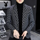 Playboy (PLAYBOY) Plaid Blazer Men's 2025 Spring and Autumn New Fashion Slim Small Suit Trendy Brand Handsome Single Jacket Black L (110-125Jin Jin equals 0.5kg)