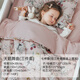 
Manxi (EMXEE) Kindergarten quilt three-piece set pure cotton baby children's bedding six or seven-piece set Swan dance music Three-piece set [quilt cover + pad cover + pillow cover]