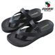 
Western Camel (VANCAMEL) summer flip flops for women's slippers non-slip casual sandals personalized trendy foot clip outdoor beach thick sole 3883-A black 36 suitable for size 35 feet