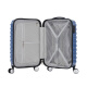 AMERICAN TOURISTER Student suitcase BF9 universal wheel 20-inch 26-inch trolley case ultra-light TSA customs lock overseas travel case blue_[Send. Box cover + packing. strap] 20-inch