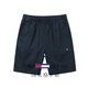 Tommy Gross Tommys neue Sommer-Herren-Shorts-Baumwollsporthosen Lose Strand fünf Punkte Hose Trendy 9224 Dunkelgrau + 9215 Dunkelblau 2-Platten-Paket XL (Empfohlen 130-150jin [Jin gleich 0,5 kg]))