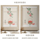 Mustdelnde Blackout Roller Blinds im chinesischen Stil, Schlafzimmer, Schlafzimmer, Studium, Haushaltsschattenhubvorhänge ohne Lochbohrung.