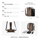 Vogelscheuche (mexikanische) modische Umhängetasche Crossbody Vielseitige kleine modische Mobiltasche neuer Stil beige White