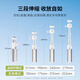 JJC 迷你相机手机支架 桌面三脚架 适用佳能G7X3索尼ZVE10微单大疆Pocket 3手持自拍杆便携拍摄三脚架 【手机自拍/黑】三脚架+手机夹
