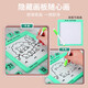 Digital Huarongdao Children's Early Education Toy Logic Denkweise Training des Desktop-Magnetpuzzle-Spiels Pink 5. Stufe Magnetisch auf 5. Ebene [OPP-Tasche]