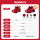 Radio Flyer, Ruifeier, children's remote control electric car, cool little red car, can sit, children, baby remote control kart toy car [new color scheme]#931 red